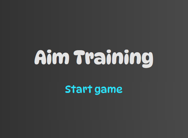 AIM-Game main page